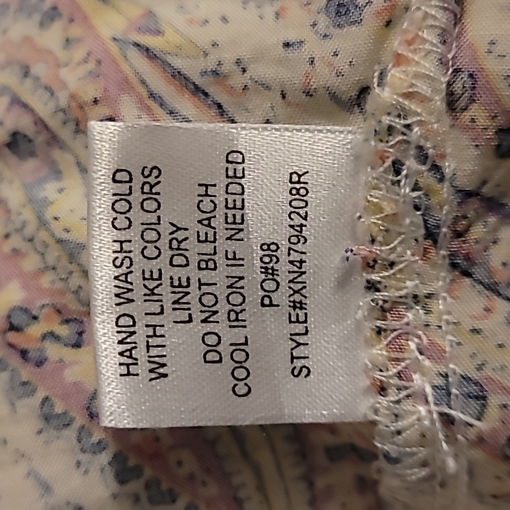 Bobeau Multicolor Paisley Kimono - Picture 8 of 8